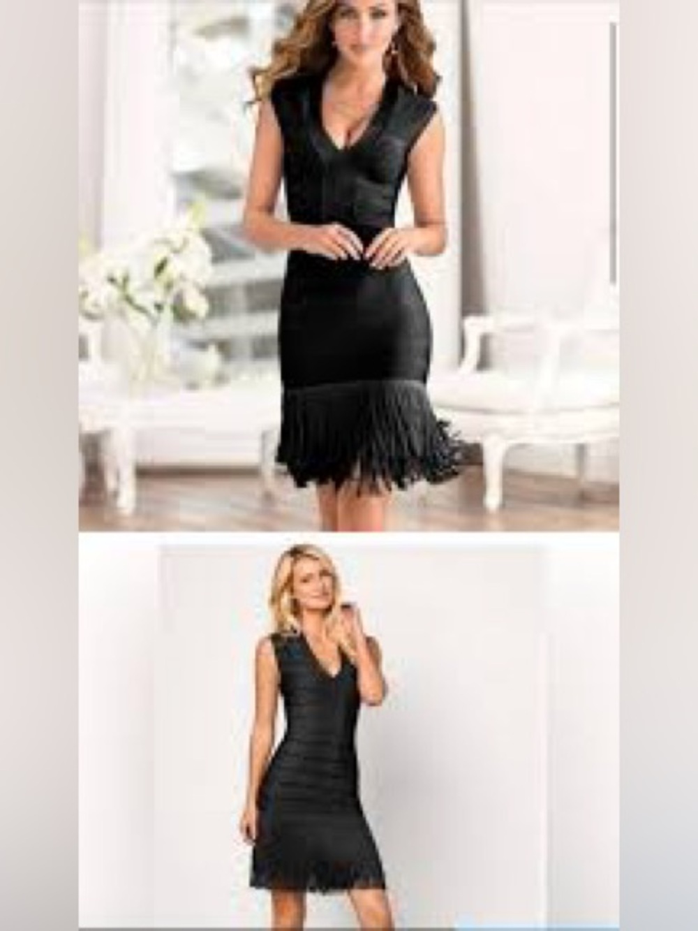 Venus Bandage Fringe dress size 4